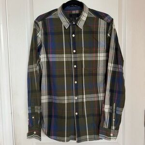 21men Plaid Men's Shirt - Green, Blue, Red